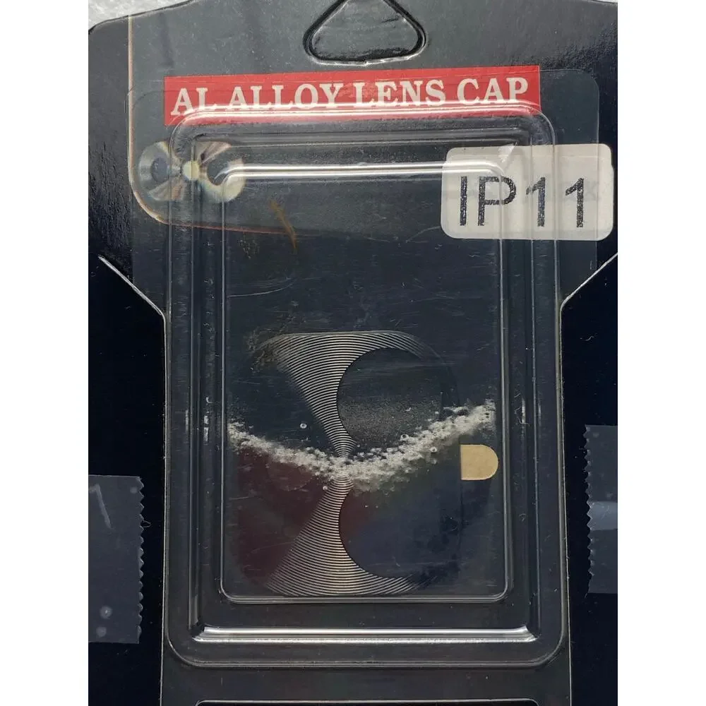 Alloy Lens Caps for iPhone 11 in Black Set of 4 NIP